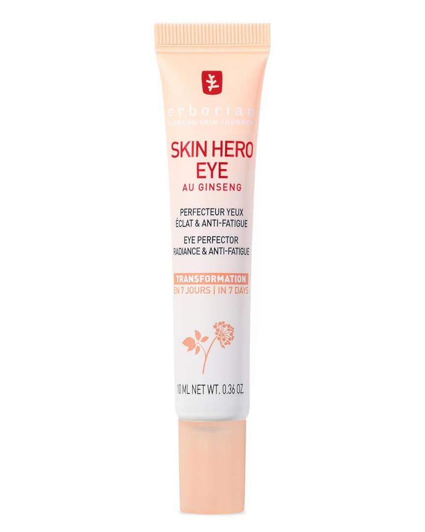 Erborian Skin Hero Eye Cream Perfector, De-Puffs, Hydrates & Blurs Appearance of Fine Lines & Wrinkes for Radiant, Smooth Skin, Korean Skincare
