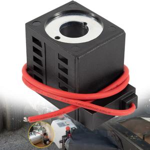 Solenoid Coil 10226-14 12V DC for Deltrol, Hydraulic Power Unit Lift Dump, 16W, (1/2)Fits Valve Stem Series 08, 80, 88, and 98 with Single Wire Lead