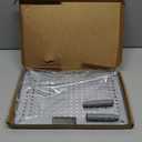 HUANUO Monitor Riser - 3 Height Adjustable Stand for Laptop, Computer, iMac, PC, Printer, Desktop Ergonomic Metal Monitor Riser with Mesh Platform (Silver)