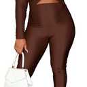 LAJIOJIO Fall Off Shoulder Jumpsuit for Women 2024 Sexy Cut Out One Piece Bodycon Long Romper Party Club Night Outfits
 S
