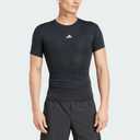 Adidas Men's Techfit Training T-Shirt, Black, X-Large