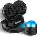 BanVall Roller Massage Ball Set for Myofascial Release,Muscles Deep Tissue Massage,Lymphatic Drainage,Wall Mountable Suction Cup for Trigger Point Therapy,Reduce Back Pain and Every Part of The Body