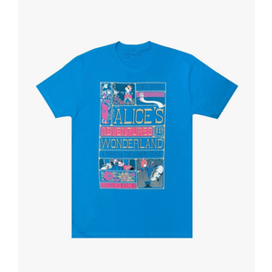 Alice in Wonderland (MinaLima) Unisex Shirt Made by Cotton Size 3XL