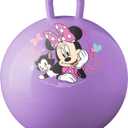 Hedstrom Minnie Mouse Happy Helpers Hopper Ball, Hop Ball for Kids, 15 Inch
