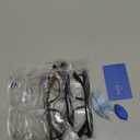 CCVOO Reading Glasses for Women/Men, Eyeglasses, Blue Light Readers for Women/Men, Computer Eye Glasses, Cheaters (2 Black/ 2 Transparent/ 1 Turtle) 2.25 x