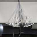 ShedRain Bubble Umbrella  See Through, Rain & Windproof Umbrella - Perfect for Weddings, Prom, Outdoor Events - Automatic Open (Silver Trim)
