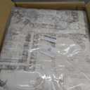 Area Rugs for Living Room 0.24inch Low Pile Faux Wool Bedroom Rug TPR Anti-Slip Backing Carpet Vintage Soft Rugs for Dining Room décor Machine Washable (Beige, 9 * 12)