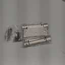 2 Pack Self Closing Door Hinges 3.5 Inch, Spring Door Hinge with 5/8'' Radius Corners, Adjustable Tension for Garage, Front Door, Back Door, for Left and Right Hand Door, UL Listed