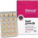 Viviscal Hair Growth Supplements For Women For Thicker, Fuller Hair, Nourishes Thinning & Loss, With Proprietary Collagen Complex, 180 Tablets, 3 Month Supply, Best By 10/2027