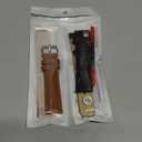 Fullmosa 18mm 20mm 22mm Leather Watch Bands Quick Release Watch Strap for Men Women, 2 Pack Soft Replacement Strap Wristband with Stainless Steel Buckle