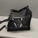 Dog Car Seats for Small and Medium Dogs,Portable Puppy/Pet Car Booster Seat with Clip-On Leash and Mesh Window for Pet Up to 20 lbs, Black Paw Print