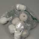 Pumpkin Decor Set of 12 Artificial Fake Faux Foam White Pumpkins Rustic Farmhouse Harvest Thanksgiving Mantel Table Centerpiece Autumn Fall Home Decoration