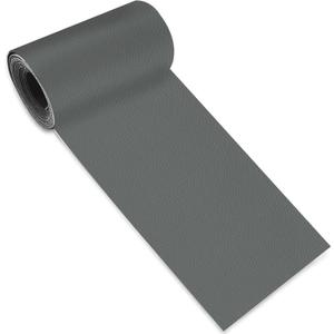 Leather Repair Tape,3.9 x 63 Inches Self Adhesive Leather Repair Patch,Vinyl Leather Repair Kit for Furniture,Couches,Car Seats,Sofas,Office Chairs,Dark Gray