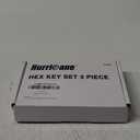 HURRICANE 25 Piece Folding Allen Wrench Set, SAE, Metric, Torx Set, Chrome Vanadium Steel, 3 Pack Portable Allen Key Set for Basic Home Repair and General Applications