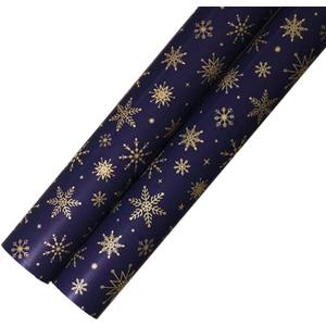 Merry Christmas Snow Pattern Wrapping Paper for Festival, Shopping, Parties, Wedding, Birthday, Xmas, Baby Shower Wrap, Pack of 20, 20.1"x28.7", Multicolor