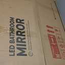 Keonjinn Backlit Mirror Bathroom 30 x 36, Anti-Fog Mirror with Lights, CRI90+ HD Tempered Glass, Waterproof, UL Listed, Stepless Dimmable Vanity Mirror with High Lumen