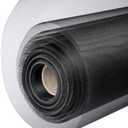 2 304 Black Stainless Steel Robust & Shielding Window Screen Replacement Mesh Screen, 39IN x 10FT, Perfect for Windows, Doors, Patios & Pets, Mosquito-Proof, Sturdy Screen Mesh Roll (20 Mesh)