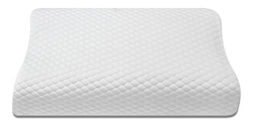 Memory Foam Bed Pillow for Sleeping, Ergonomic Cervical Contour Neck Support Orthopedic Pillow for Side Back Stomach Sleeper, Neck and Shoulder Pain 