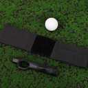 2 x Grip Trainer & Swing Corrector Arm Band, Ultimate Golf Training Combo for Perfect Hand Positioning Swing Mechanics & Muscle Memory Fits All Clubs Right/Left Handed Golfers