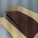 Stair Treads for Wooden Steps - 15 Pcs, 8x30 In Carpet Stairs Runner Indoor Non-Slip Mats for Kids, Elders and Pets (Cube Brown)