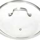 Gotham Steel Clear Tempered Glass Vented Lid - Prevents Pots and Pans from Messy Spillovers (9-inch Lid)