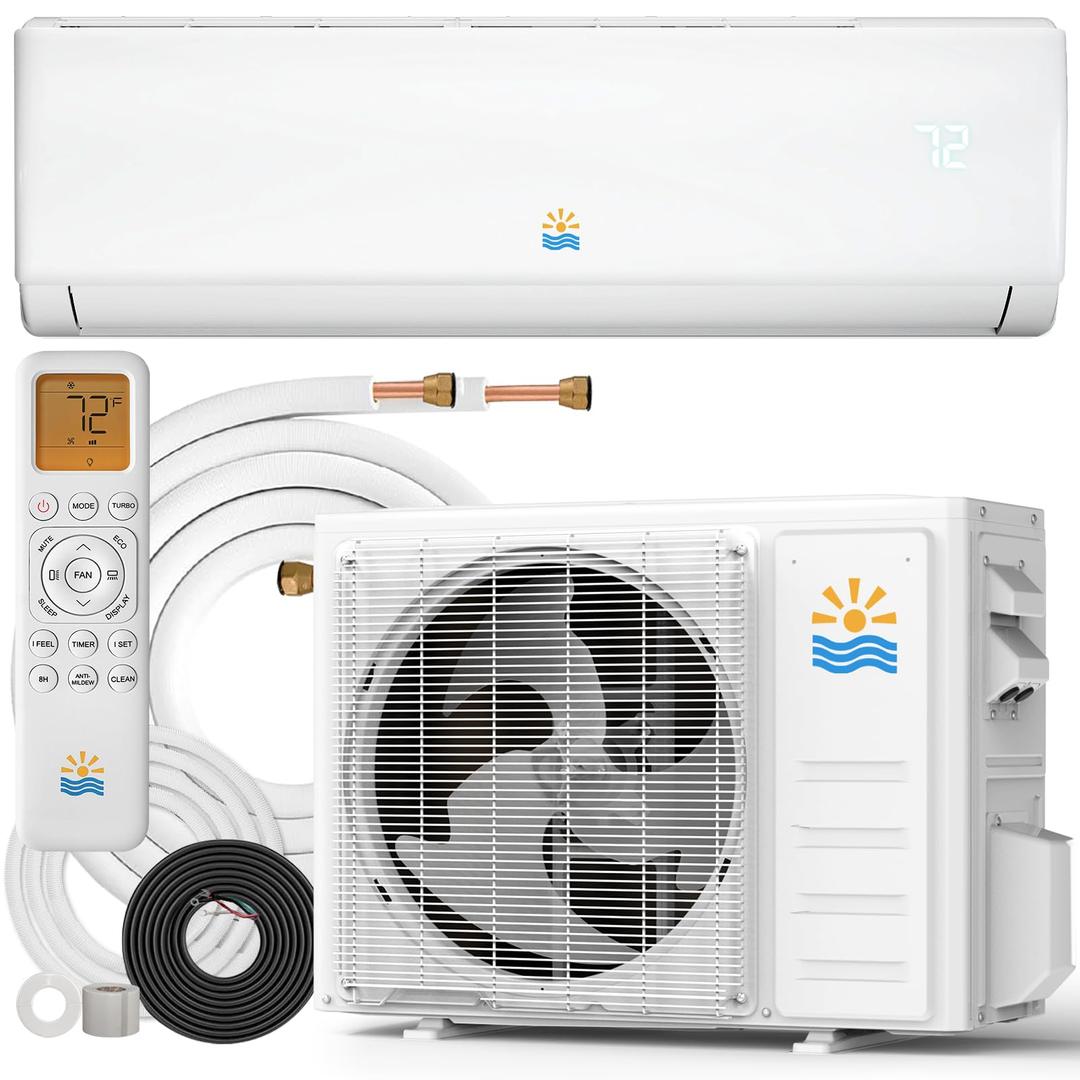 OYLUS Mini Split Ac/Heating System, 11500 BTU Inverter Mini Split AC Unit