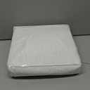 Cozyide White Duvet Cover Queen Size, Soft 3-Piece Seersucker Queen Duvet Cover Set, All Seasons Bedding Set with Zipper Closure and Corner Ties (90"x90", 2 Pillow Cases 20"x26")