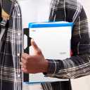 Five Star Advance Spiral Notebook + Study App, 5 Subject, College Ruled Paper, 8-1/2" x 11", 200 Sheets, Spiral Guard, Movable Tabbed Dividers, White (73154)