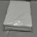 Amazon Basics Lightweight Pleated Bed Skirt, Queen, Bright White, Solid