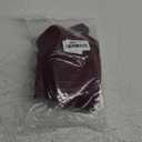 Lemedy Women Sports Bra Longline Crop Tank Top Padded Workout Running Yoga (Medium, Burgundy)
