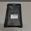 for iPhone 12 Case, Cute Floral Flower Pattern Print Design Soft TPU Full Camera Lens Anti-Drop Anti-Scratch Shockproof Protective Slim Phone Cover for Women Girls - Black