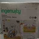 Ingenuity InLighten Soothing Swing - Swivel Infant Seat, Soothing Sounds, Lightweight Mesh - Dakota