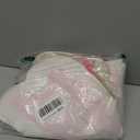 Pink Bow Bathroom Rug, 21" x 28", Pink Cream