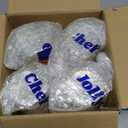 JOLLY CHEF 100 Pack 10 oz Gold Glitter Plastic Party Cups, Disposable Plastic Tumblers, Gold Drinking Glasses with Glitter Suitable for Wedding, Thanksgiving Day, Christmas Halloween