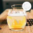 Hemoton Set of 2 Transparent Globe Whiskey Glasses, 15.4Oz World Map Engraved Cocktail Cups for Home Bar, Elegant Drinking Glasses for Whiskey Lovers and Special Occasions