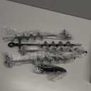 Ground Anchors Screw in - Heavy Duty Trampoline Anchors/Stakes for High Wind, 4 Pack Earth Anchor Kit with Straps and Wrenches for Swing Set, Trampolines, Shed, Mobile Home, Carport, Gazebo