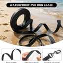 Wolfone Waterproof Dog Leash 5FT PVC Coated Long Line Training Lead