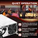 ATRACYPART WF-9875 75 Amp RV Power Converter/Charger - Deck Mount Auto-Detect Three-Stage Smart Charging - Replace WF-9800 Series Converter WF-9865-AD-CB, WF-9875-MBA,WF-9875-AD-MBA,WF-9875AN