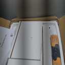 Masupu Floating Nightstand, Wall Mounted Floating Bedside Table with Storage Drawer and Open Shelf, Modern Bedroom Nightstand, 19.3" x 11.4" x 10", White