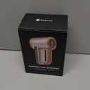 Rechargeable Fabric Shaver - Electric Lint Remover for Clothes & Couch - Adjustable 3-Speed, 6-Leaf Blade, LED Display, USB Charging - Depiller with Dual Protection (Nickel Gray/Copper)