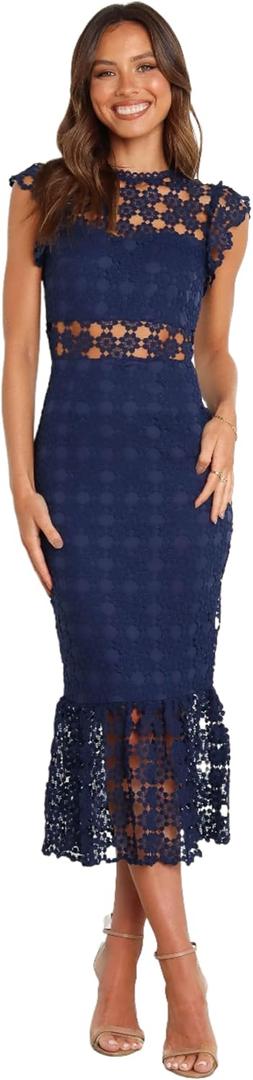 Petal & Pup Lauren Dress - Navy 6