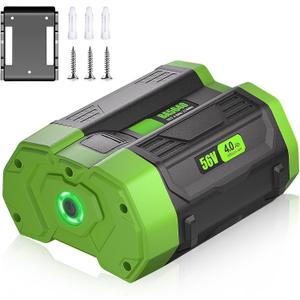 DSANKE 56V 4.0Ah Replacement for EGO 56V Battery BA2800 BA2800T BA4200 BA1400 Compatible with ST1502LB CS1604 LB4800 LB6504 LB5804 HT2400 56V Power Tools,for EGO 56V Power+ Battery