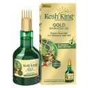 KESH KING Ayurvedic Hair Oil | Herbal Oil with Bhringraj & Amla | Enhance Hair Growth | Reduce Hairfall | Nourishes Scalp | Provides Long & Thick Hair | 3.38 Fl Oz/100ml