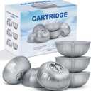 6 Packs Hot Tub Replacement Cartridge Compatible with Frog Ease Floating System, Self-Regulating