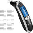 Professional Ketone Breath Analyzer Portable Breath Ketosis Meter for Ketosis Testing - High Precision Ketone Breath Tester with 10 Mouthpieces for Tracking Your Ketones