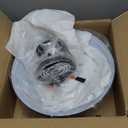 HMVPL Semi Flush Mount Ceiling Light Fixture, Farmhouse Light Fixtures, Black Outdoor Close to Ceiling Light for Porch, Entryway, Hallway, Foyer, and Gazebo