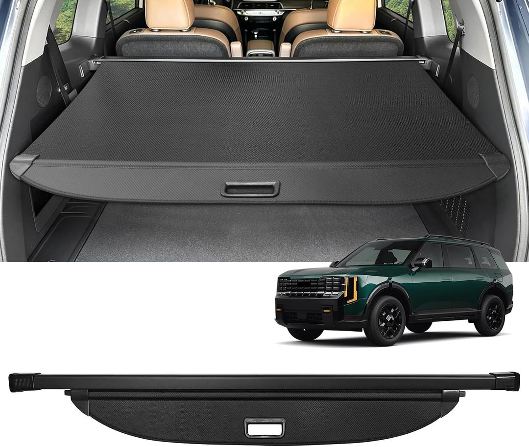 Retractable Cargo Cover for Kia Telluride 2027 Gas/Hybrid