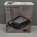 2025 Mini Donut Maker Machine for Home, KidFriendly 16Hole Electric Doughnut and Pancake Maker with NonStick Surface, Ideal for Homemade Doughnuts (Black with Mini Oven Gloves & Brush)