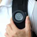 Magnetic Clip Phone Holder with Safety Strap  Hands-Free Mount for Backpack, Harness | Hiking, Delivery, Outdoor Use | MagSafe Compatible (MagSafe Compatible)