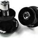 Black Motorcycle Aluminum CNC M8 Swing arm Sliders Spools Stand Screw Compatible With Kawasaki Ninja 250 300 400 650 Z650 Z800 Z900 Z1000 ZX10R ZX6R